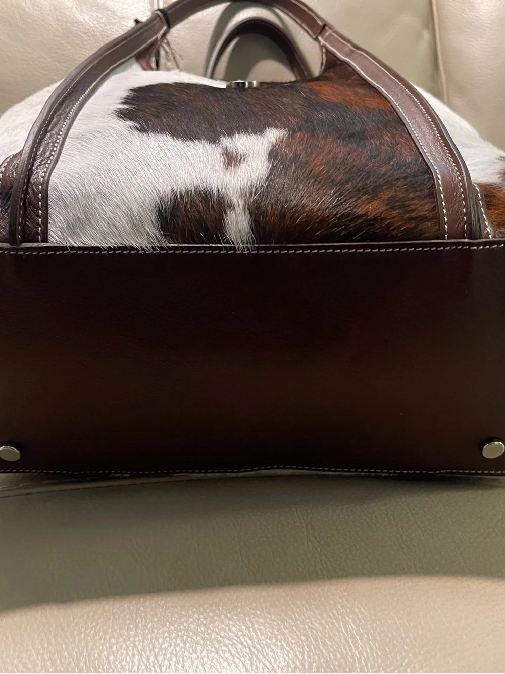 CAVALCANTI cow leather buckle hobo shoulder bag VHTF Viral made in Italy nwt